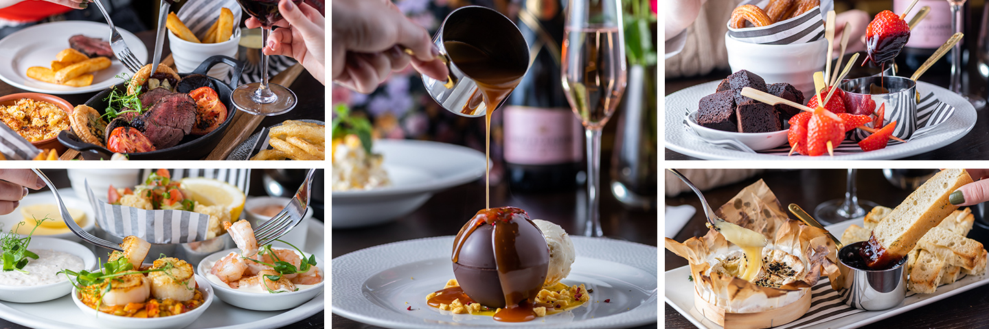 Delicious food on The Pine Marten Valentine’s restaurant menu in Harrogate