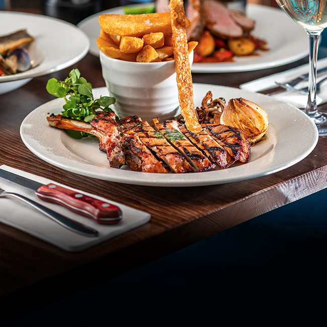 A La Carte menu at The Pine Marten