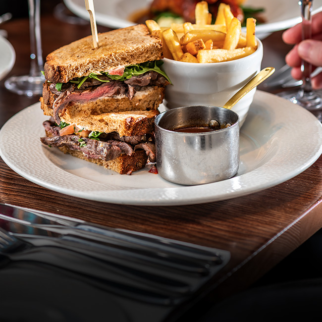 Brunch menu at The Pine Marten