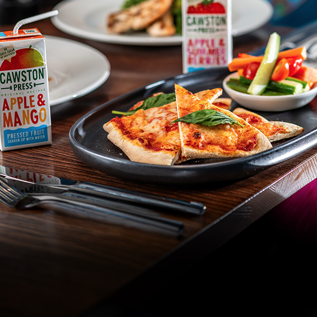 Children's menu at The Pine Marten