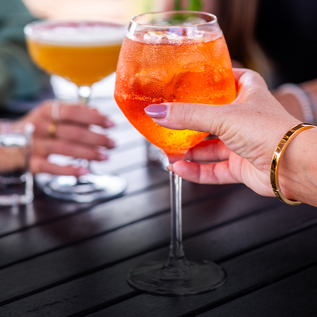 Wine & Drinks menu at The Pine Marten