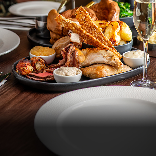 Sunday menu at The Pine Marten