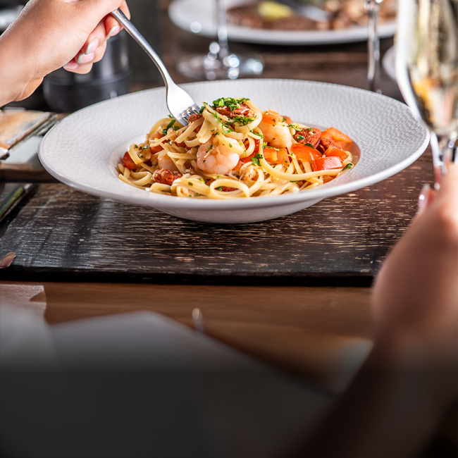 Dessert menu at The Pine Marten