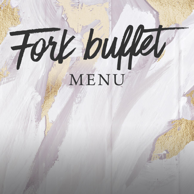 Fork buffet menu at The Pine Marten