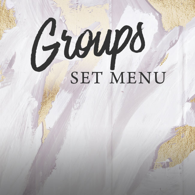 Set menu at The Pine Marten